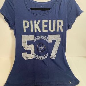 New. Pikeur Navy Short Sleeved T-Shirt.